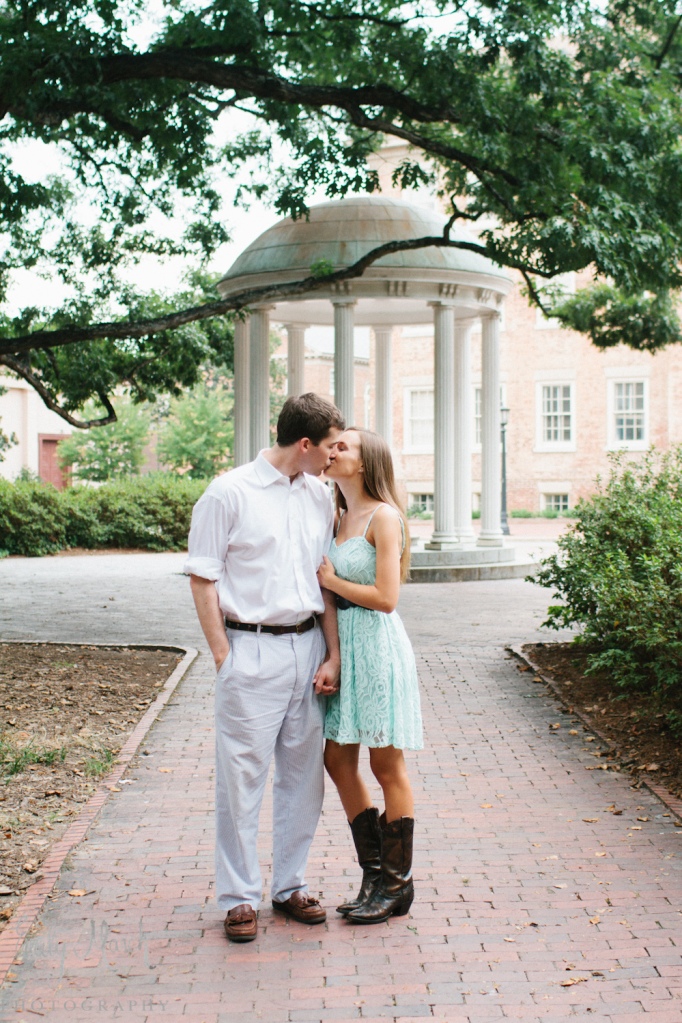 Real Chapel Hill Engagement - Fairly Southern