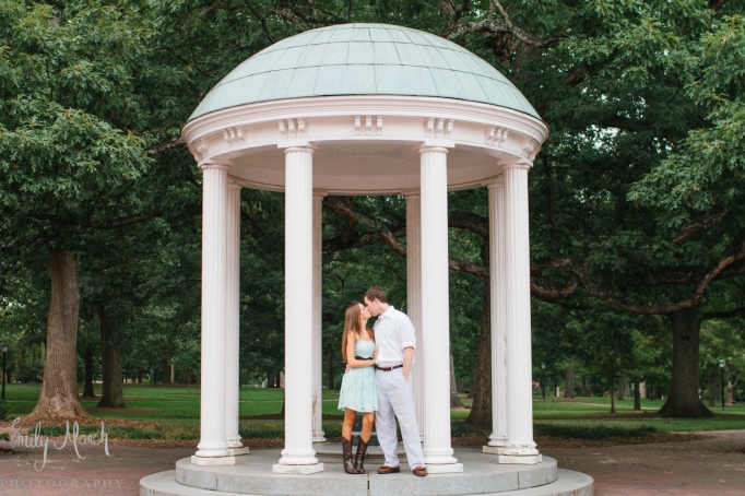 Real Chapel Hill Engagement - Fairly Southern